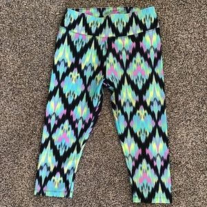 Balance Collection Multicolored Athletic Cropped Pants Sz M